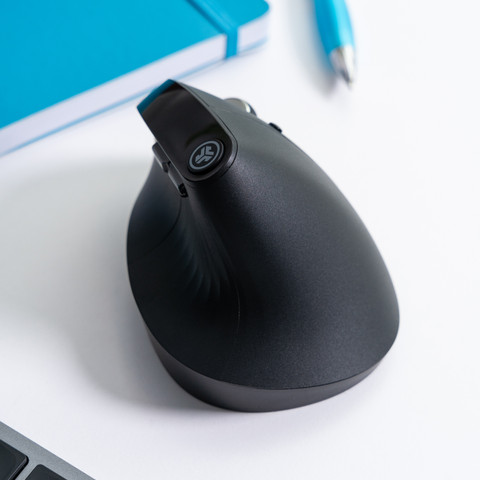 JLab JBuds Wireless Ergonomic Bluetooth Mouse product in use