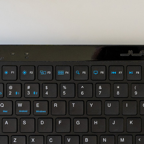 JLab JBuds Wireless Bluetooth Keyboard QWERTY product in use