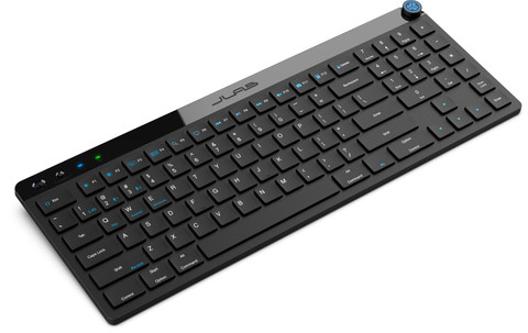 JLab JBuds Wireless Bluetooth Keyboard QWERTY left side