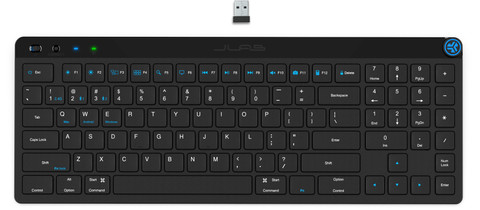 JLab JBuds Wireless Bluetooth Keyboard QWERTY front