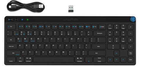 JLab JBuds Wireless Bluetooth Keyboard QWERTY front