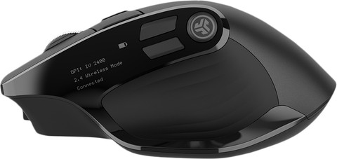 JLAB Epic Draadloze Ergonomische Bluetooth Muis linkerkant