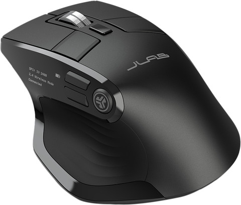 JLAB Epic Draadloze Ergonomische Bluetooth Muis achterkant