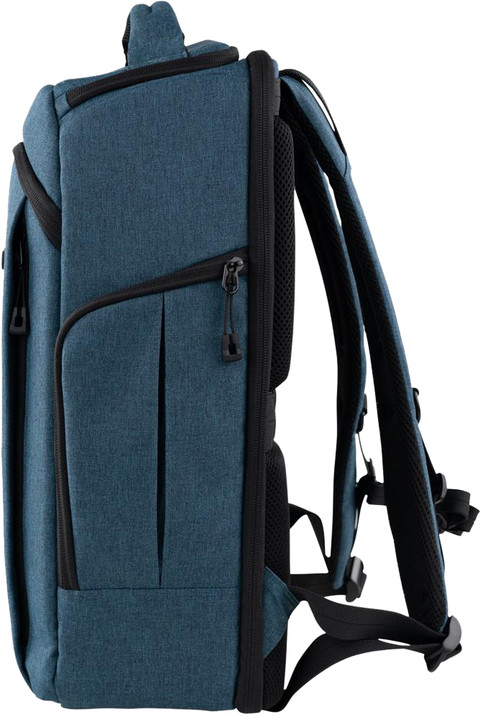 Dörr Photo Backpack Prag Go 16L Blauw linkerkant