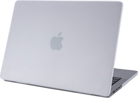 BlueBuilt Hardcase Transparant voor MacBook Pro 14 inch voorkant