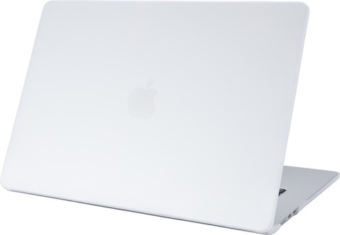 BlueBuilt Hardcase Transparent für MacBook Air 15,3 Zoll M2/M3 vorne