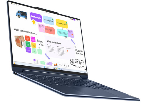 Lenovo Yoga 9 OLED 2-en-1 14IMH9 83AC005MMB AZERTY côté gauche