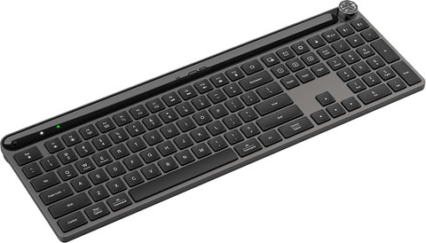 JLab Epic Wireless Bluetooth Keyboard QWERTY left side