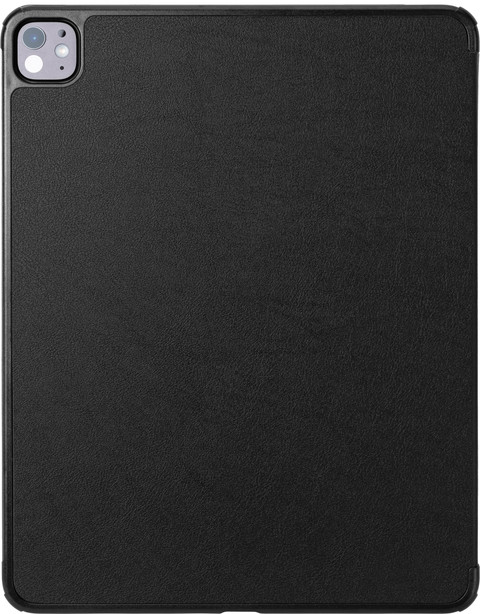 BlueBuilt Apple iPad Pro 13 inches (2024) Tri-Fold Book Case Black back