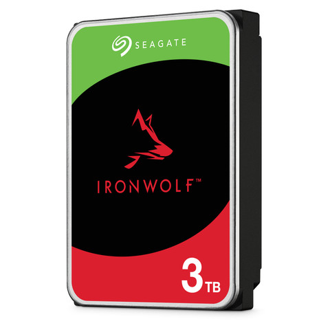 Synology DS423+ + Seagate Ironwolf 6TB (2x3TB) rechterkant