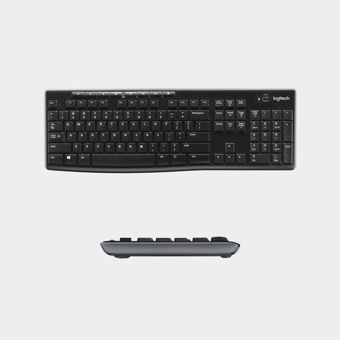 Logitech MK270 Wireless Keyboard and Mouse QWERTY detail