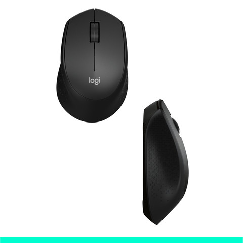 Logitech M330 Silent Plus Wireless Mouse Black detail