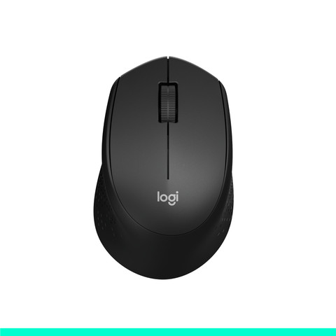 Logitech M330 Silent Plus Wireless Mouse Black top