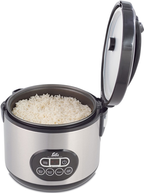 SOLIS Rice Cooker Duo Programm Type 817 product in gebruik