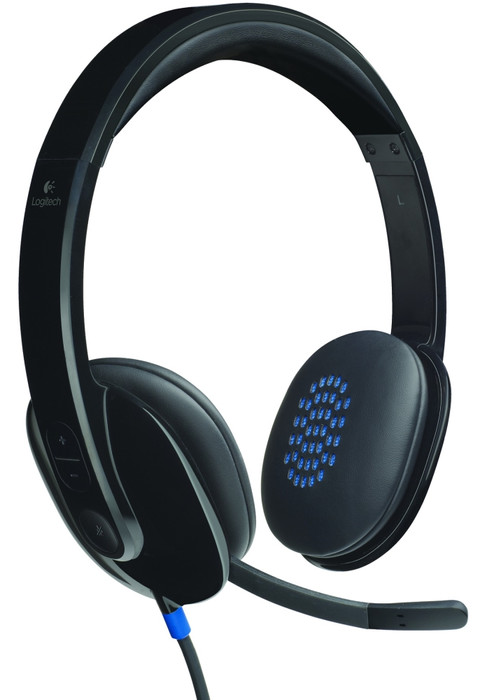 Logitech H540 Stereo USB-A Headset right side