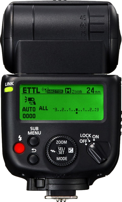 Canon Speedlite 430EX III-RT achterkant