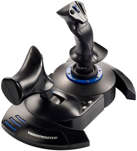 Thrustmaster T.Flight Hotas 4 left side