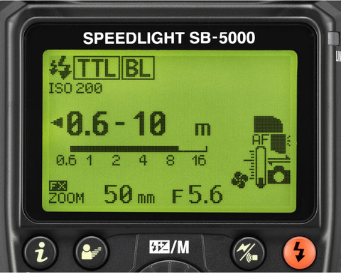 Nikon SB-5000 Speedlight detail