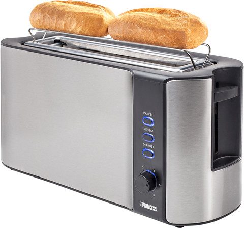 Princess Long Slot Toaster product in gebruik