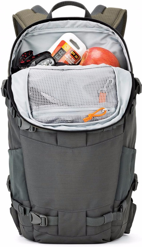 LowePro Flipside Trek BP 350 AW Gray/Dark Green inside