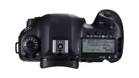 Canon EOS 5D Mark IV Body bovenkant