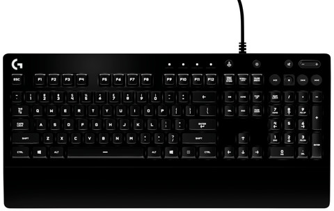 Logitech G213 Prodigy QWERTZ top