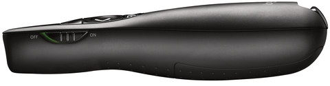 Logitech R400 Kabelloser Presenter linke seite