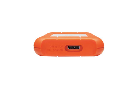 LaCie Rugged Mini USB 3.0 1TB onderkant