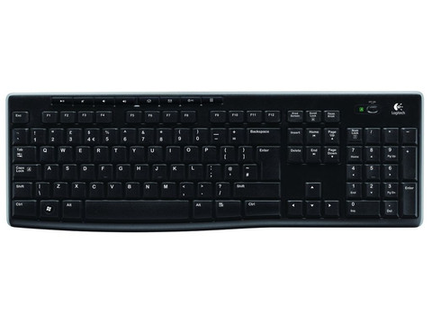 Logitech K270 Wireless Keyboard QWERTY top