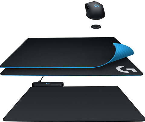 Logitech G PowerPlay Wireless Charging System Mouse Pad product in use