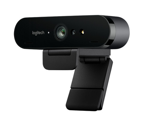 Logitech Brio Webcam left side