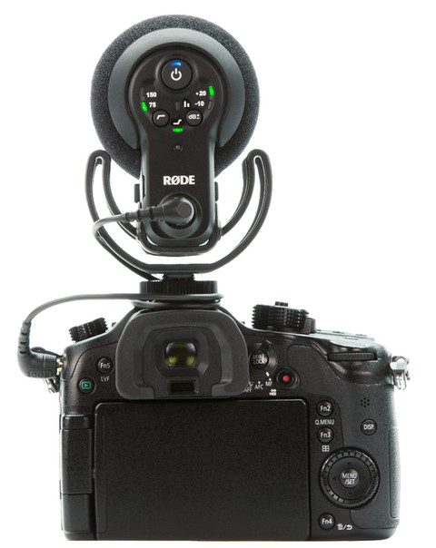 Rode Videomic Pro + product in use