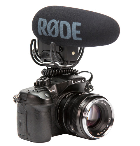 Rode Videomic Pro + product in use