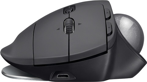 Logitech MX Ergo Wireless Mouse Black null