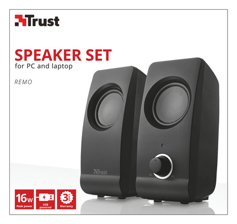 Trust Remo 2.0 Pc Speaker Set verpakking