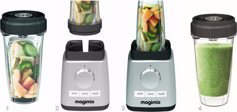 Magimix Blend Cups 17243 400ml & 700ml null