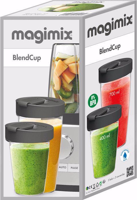 Magimix Blend Cups 17243 400ml & 700ml null