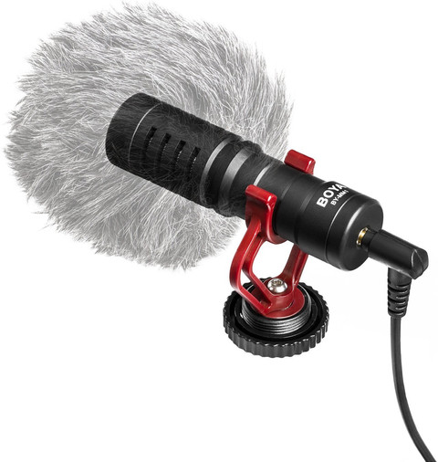 Boya BY-MM1 Shotgun Directional Microphone front