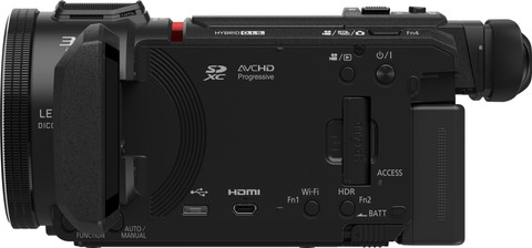 Panasonic HC-VXF1 left side