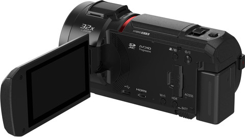 Panasonic HC-VX1 left side