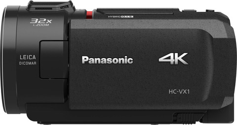 Panasonic HC-VX1 left side