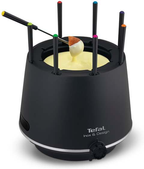 Tefal Fondue Inox & Design EF2658 product in gebruik