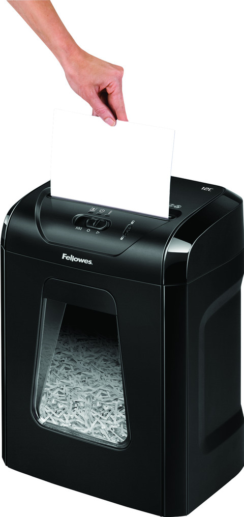 Fellowes Powershred 12C product in use