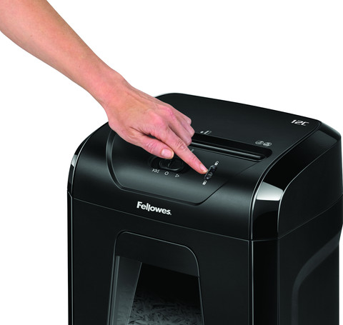 Fellowes Powershred 12C product in use