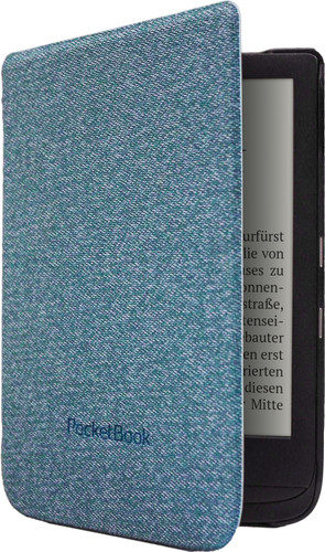 voertuig logo Goed doen Pocketbook Shell Touch HD 3/Color/Touch Lux 4/5 Book Case Blauw - Coolblue  - Voor 23.59u, morgen in huis