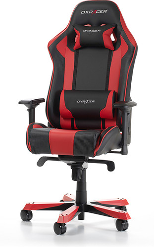 DXRacer KING Gaming Chair Zwart/Rood Main Image