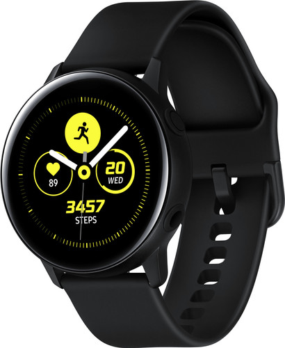 armoede Blanco Efficiënt Samsung Galaxy Watch Active Zwart - Coolblue - Voor 23.59u, morgen in huis