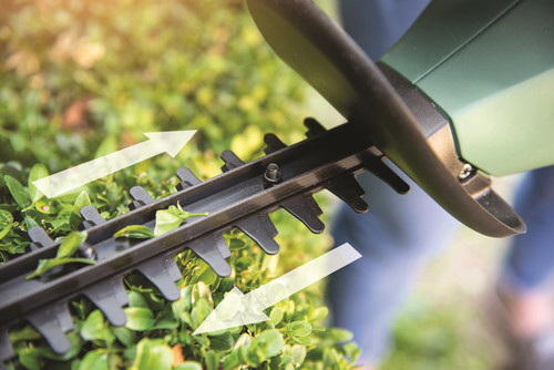 Bosch EasyHedgeCut 18-45 product in gebruik