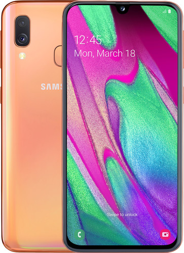 samsung galaxy a 40 orange