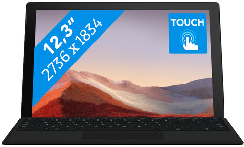 Microsoft Surface Pro 7 - i5 - 8 GB - 256 GB Black Main Image